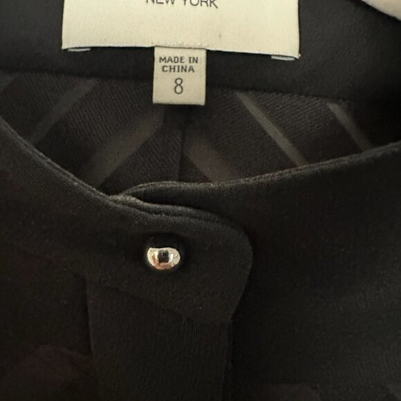 Public School New York black sheer stripe midi dress - Picture 5 of 9